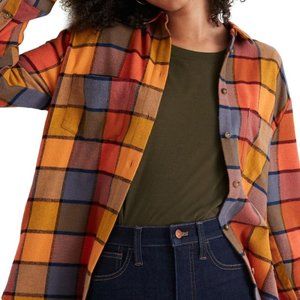 Madewell Emmy Plaid Sunday Shirt NWT S